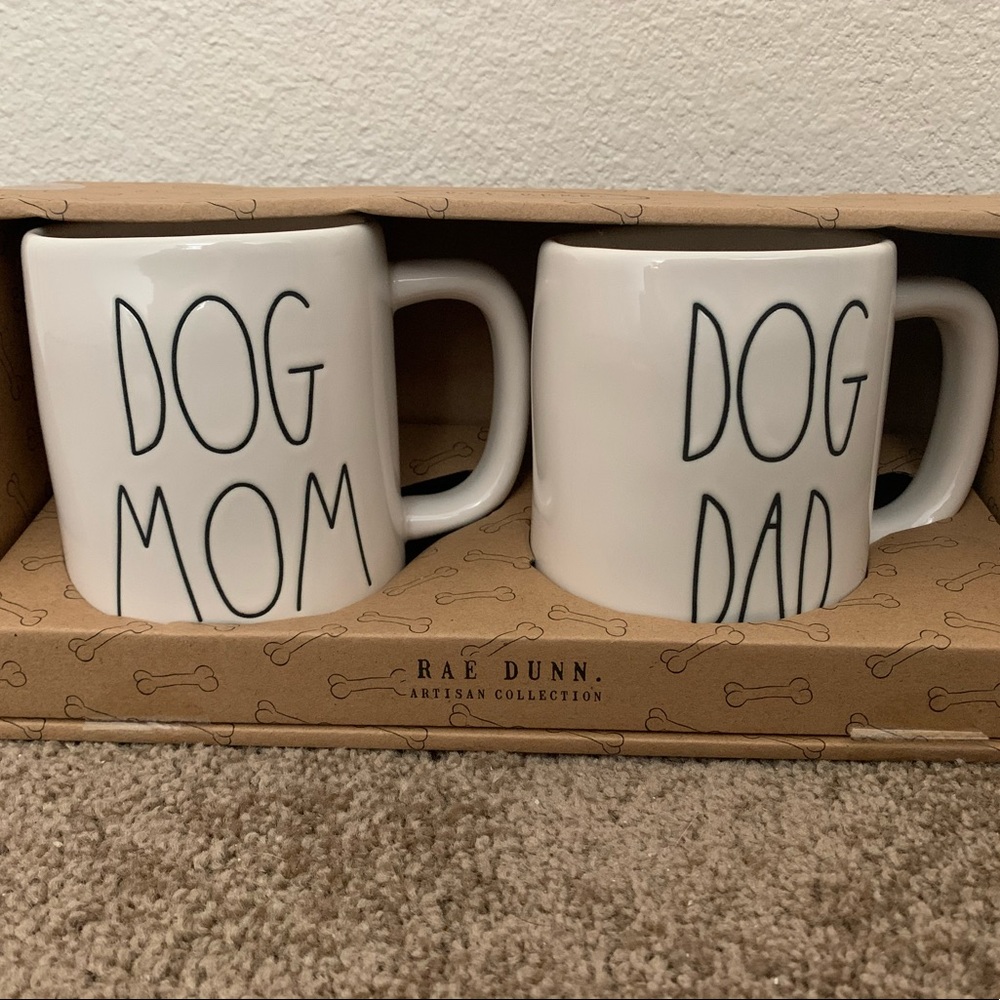 RAE DUNN set of mugs